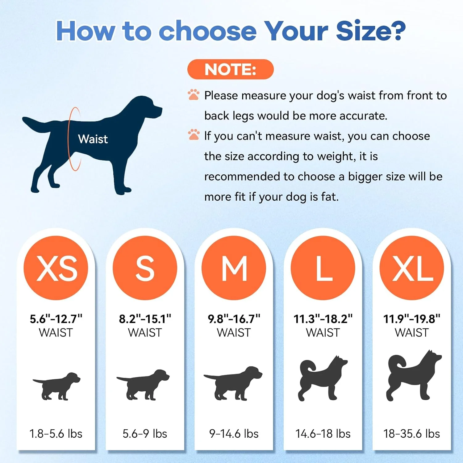 پوشک سگ یکبار مصرف، جاذب و نرم برای توله سگ های ماده با کمر کشسان، مناسب برای دوره فحلی و بی اختیاری ادرار (سایز S، بسته 10 عددی)