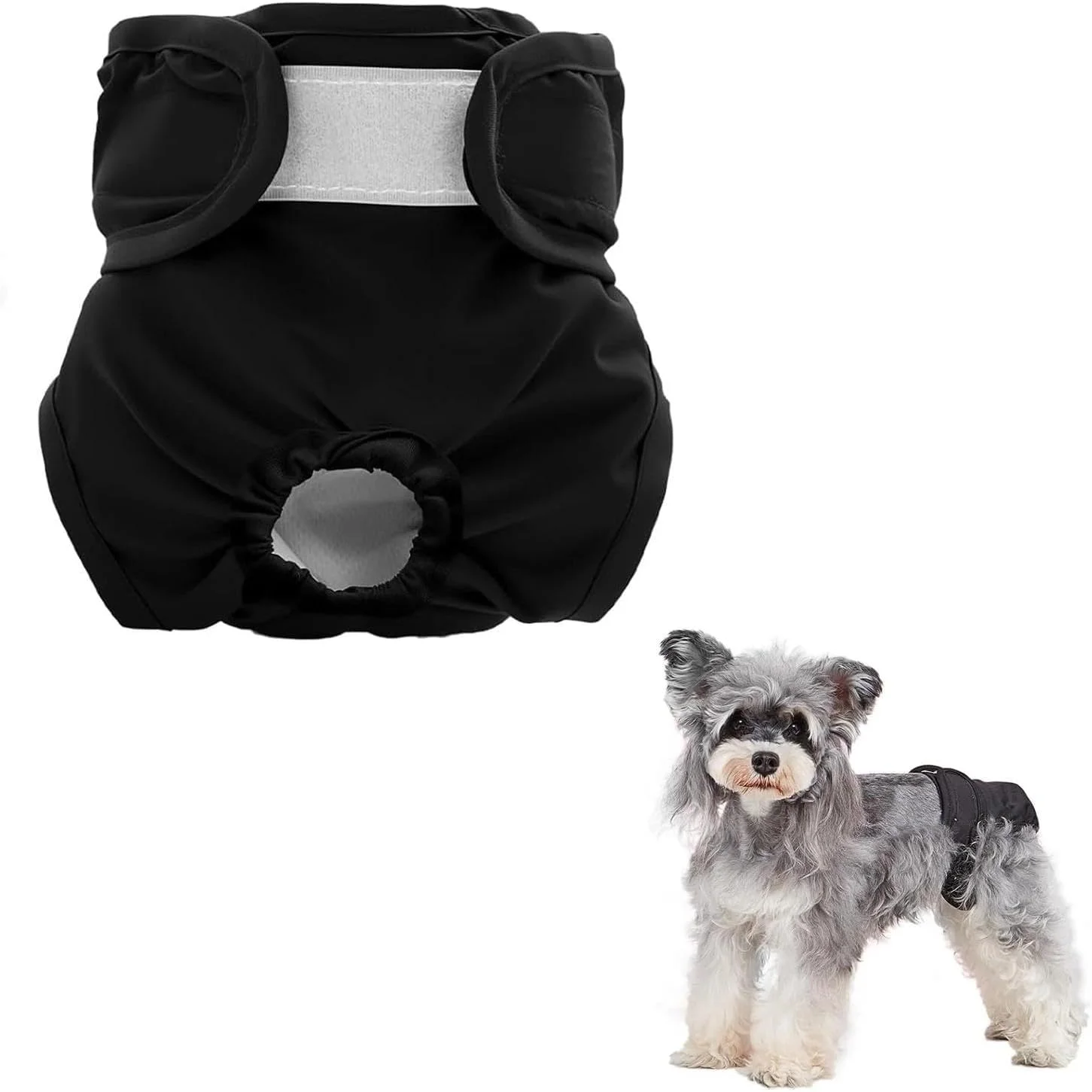شورت بهداشتی سگ دینگهاوله، پوشک سگ جاذب، شورت بهداشتی سگ قابل شستشو، لباس زیر برای حیوانات خانگی ماده، شلوار فصلی سگ راحت و ضد نشت برای سگ های ماده