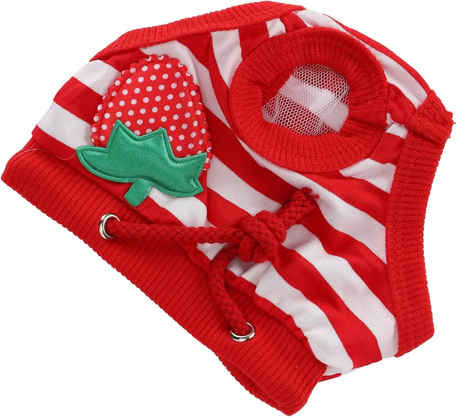 شورت بهداشتی سگ، شلوار سگ برای سگ های کوچک، شلوار فیزیولوژیکی حیوانات خانگی، لباس زیر بهداشتی حیوانات خانگی، شلوار سگ برای جلوگیری از ادرار کردن حیوان خانگی شما در خانه (قرمز، XL)