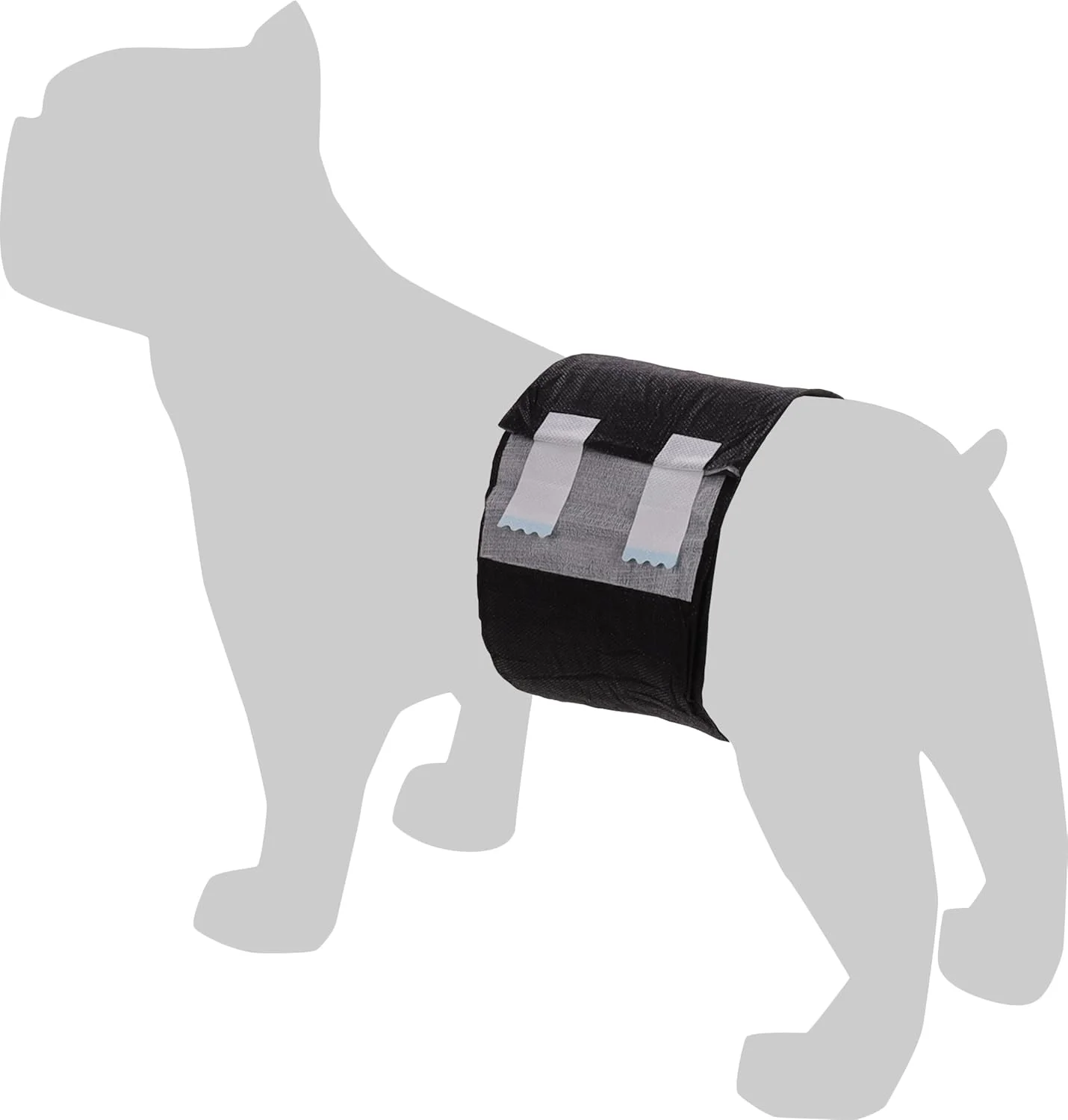 پوشک سگ نر سایز بزرگ 60-80 سانتی متر 12 عددی