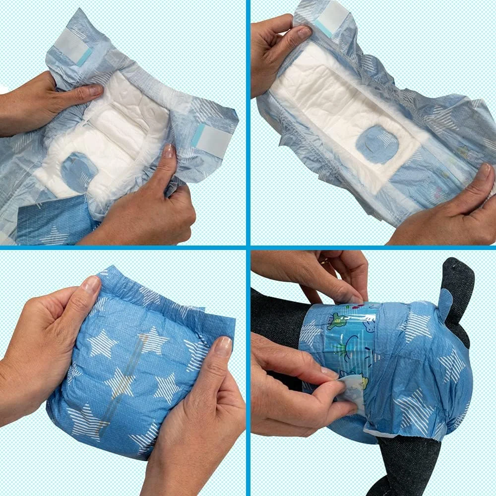 شورت بهداشتی سگ کروسی مدل شلوار جین سایز متوسط، قطر 32-44 سانتی متر، بسته 12 عددی - 300 گرم شورت بهداشتی سگ کروسی مدل شلوار جین سایز متوسط، قطر 32-44 سانتی متر، بسته 12 عددی - 300 گرم