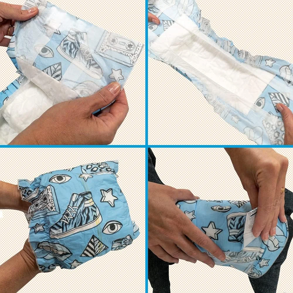 پوشک بهداشتی سگ کروسی مدل پاپ سایز ایکس لارج، دور کمر 60-85 سانتی متر، 12 عددی - 480 گرم پوشک بهداشتی سگ کروسی مدل پاپ سایز ایکس لارج، دور کمر 60-85 سانتی متر، 12 عددی - 480 گرم