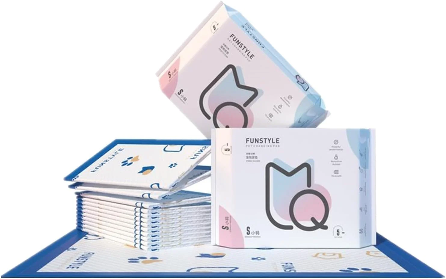 پدهای ادرار سگ Coodipet، بسته 4 عددی x 5 تایی (در مجموع 20 عدد) پد سگ، پد سگ بدون بو، پدهای آموزشی ضد نشت برای سگ ها، پدهای آموزشی جاذب سگ، پدهای ادرار سگ