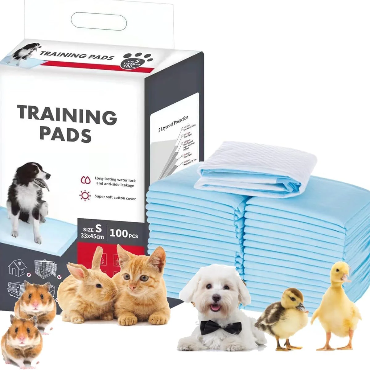 پد ادرار کلدکول، پد آموزشی ادرار سگ، فوق العاده جاذب و بدون نشتی، مناسب سگ ها، حیوانات خانگی، کودکان و سالمندان - مایعات، ادرار، حوادث