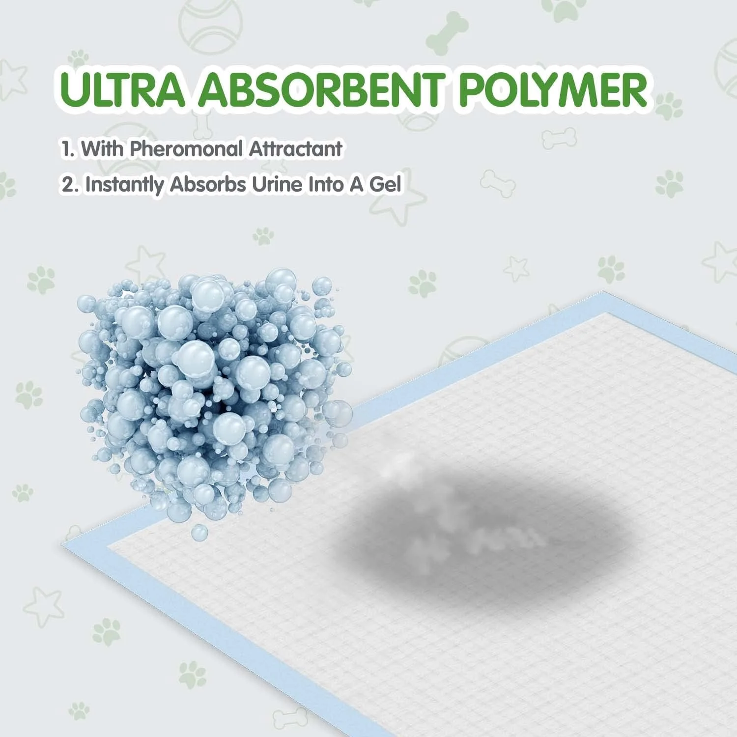 پدهای آموزشی سگ COCOYO سایز بزرگ 丨 پدهای ادرار سگ برای از بین بردن بوی ادرار 丨 بسته اقتصادی پدهای ادرار سگ ممتاز (75 عدد، L 66x76 سانتی متر)