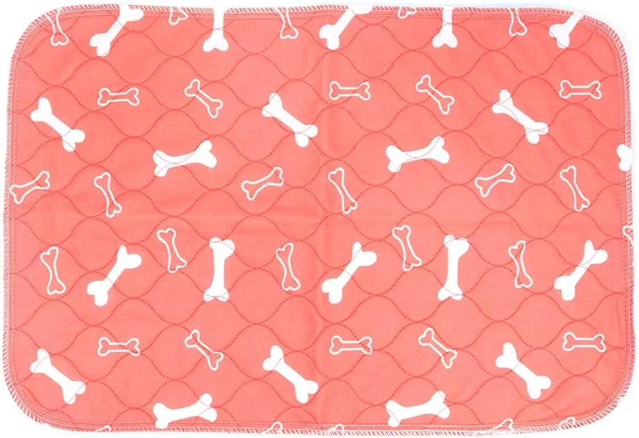 پد غیر لغزنده سگ CENPEK، پد ادرار برای سگ ها و گربه های خانگی، پدهای سگ قابل شستشو با پد آموزش سگ تنفسی و جاذب سریع - نارنجی