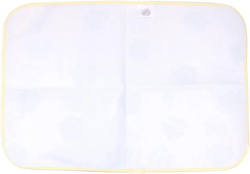 پد غیر لغزنده قفس سگ CENPEK، پد ادرار برای حیوانات خانگی، سگ ها، گربه ها، پدهای سگ قابل شستشو با پد آموزش سگ تنفسی و جاذب سریع - زرد