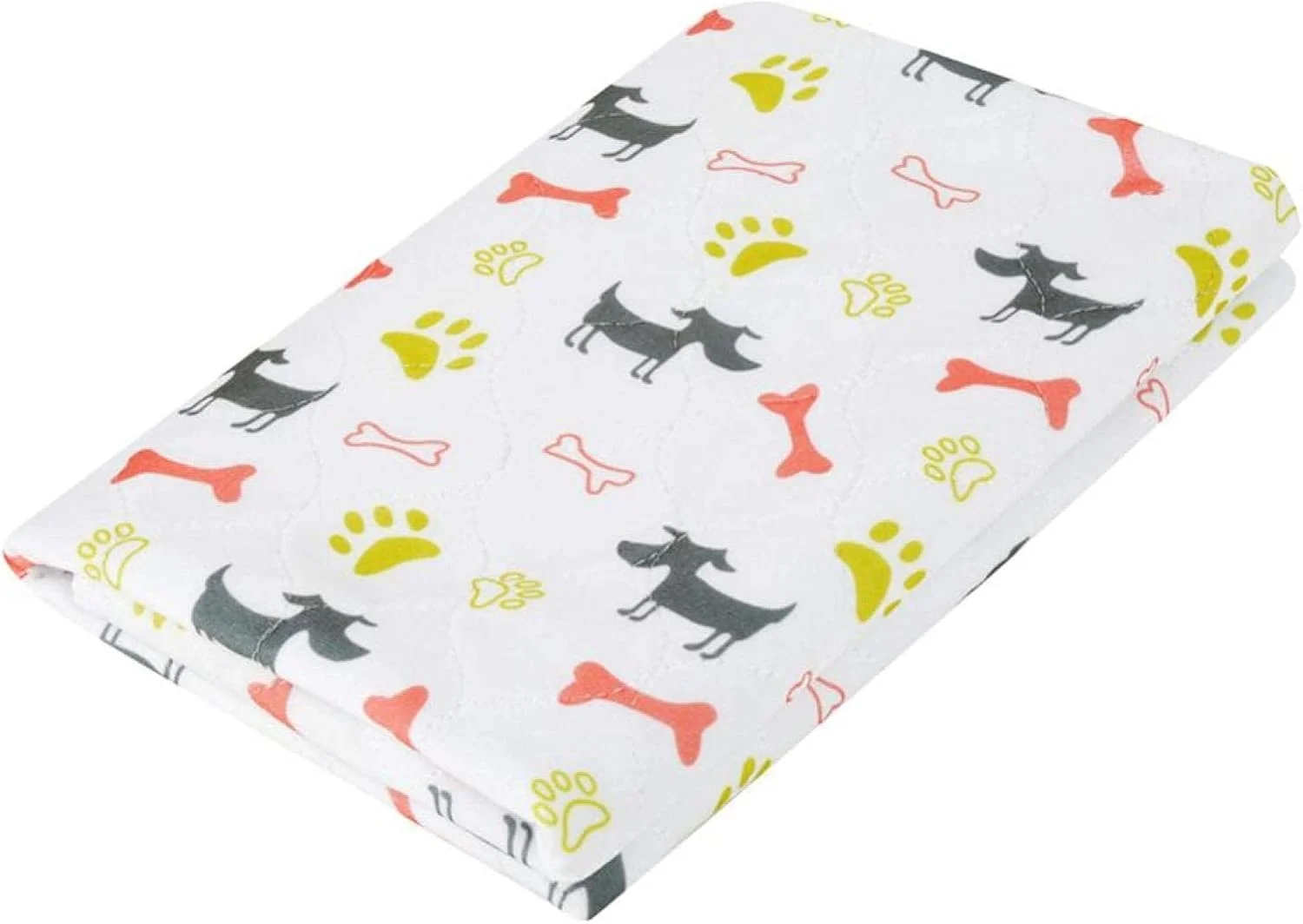 پد ادرار سگ، پد ادرار سگ ضد آب با طرح کارتونی، قابل استفاده مجدد، پد ادرار حیوانات خانگی