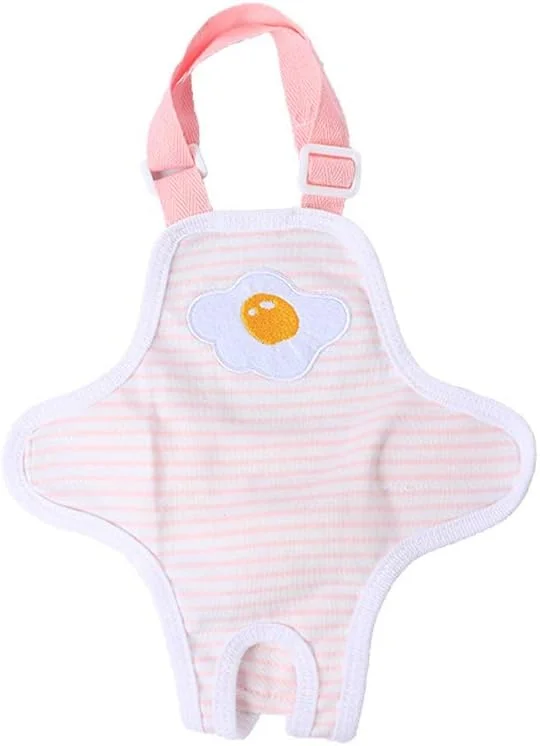 شورت بهداشتی سگ ماده قابل استفاده مجدد BT Bear، شورت سگ ماده دوست داشتنی قابل شستشو در ماشین لباسشویی برای توله سگ های کوچک (املت صورتی)