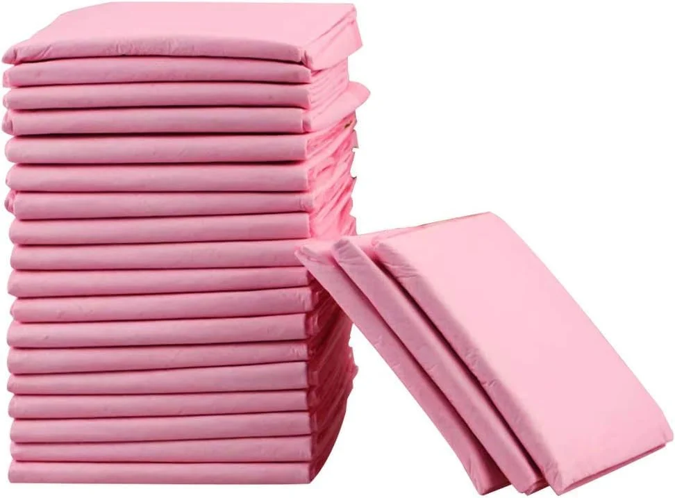 پدهای جاذب یکبار مصرف سگ با خشک شدن سریع - پدهای آموزش حیوانات خانگی، 60 در 60 سانتی متر، بسته 40 عددی