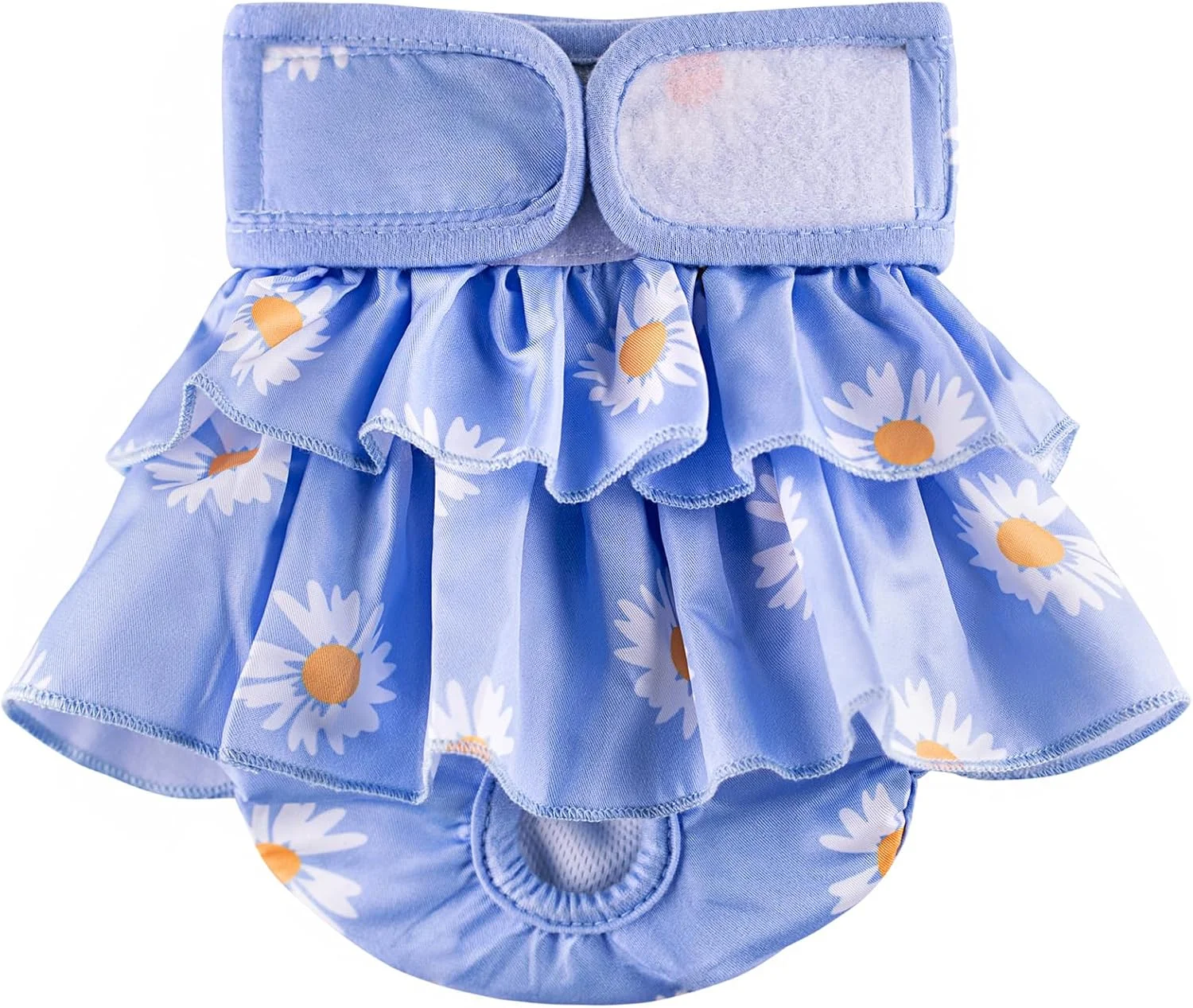 شورت بهداشتی سگ BePetMia، شورت سگ قابل شستشو، پد بهداشتی سازگار با محیط زیست، لباس زیر بهداشتی برای سگ های ماده در دوره فحلی (M: 40-55 سانتی متر، آبی)