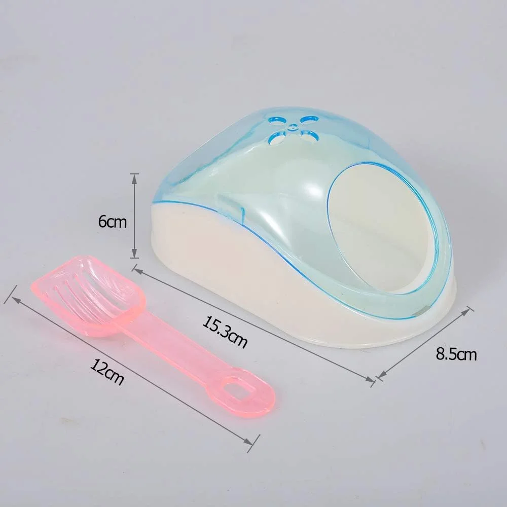 توالت حمام شن دار با بیلچه برای موش و سایر حیوانات خانگی کوچک