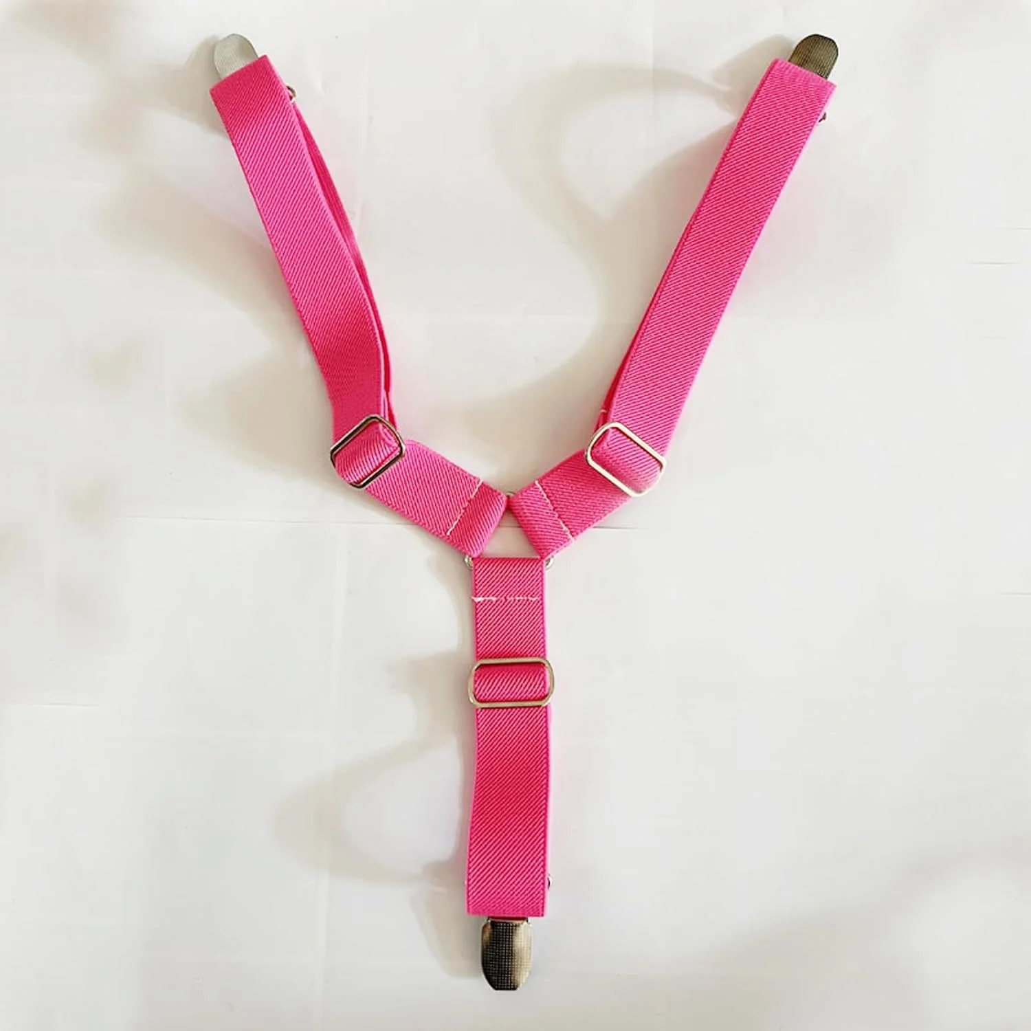 بسته 2 عددی بند نگهدارنده پوشک حیوانات خانگی AWOCAN با طول قابل تنظیم، بند شلوار ضد لغزش حیوانات خانگی برای سگ های کوچک، متوسط و بزرگ (L مشکی + قرمز)