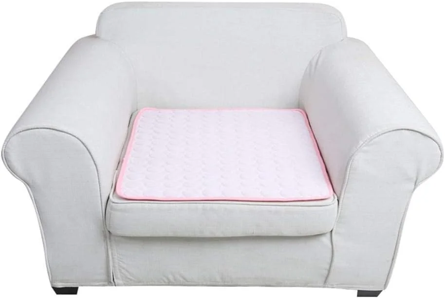 پد ضد لغزش قابل شستشو برای ادرار حیوانات خانگی، پد ادرار سگ قابل استفاده مجدد برای آموزش توله سگ - خاکستری_L