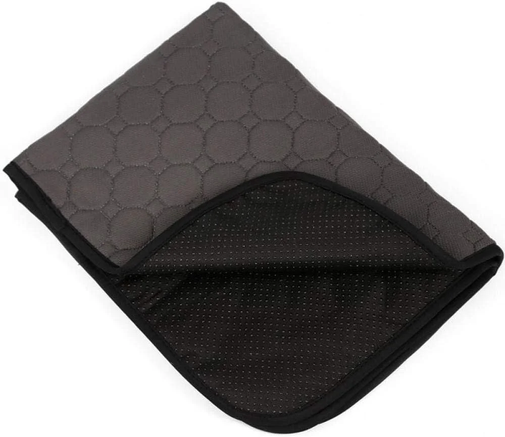 پد ادرار قابل شستشو و ضد لغزش حیوانات خانگی، پد ادرار سگ قابل استفاده مجدد برای آموزش توله سگ - بژ_L