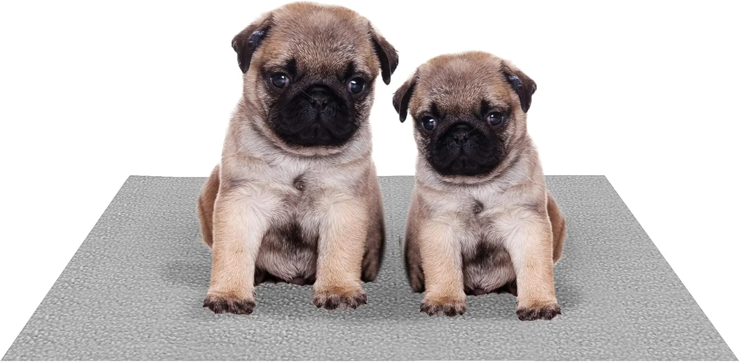 ملحفه تخت سگ Amorite® ضد آب، قابل استفاده مجدد و شستشو برای محافظت از تخت (50cm X 70cm) خاکستری