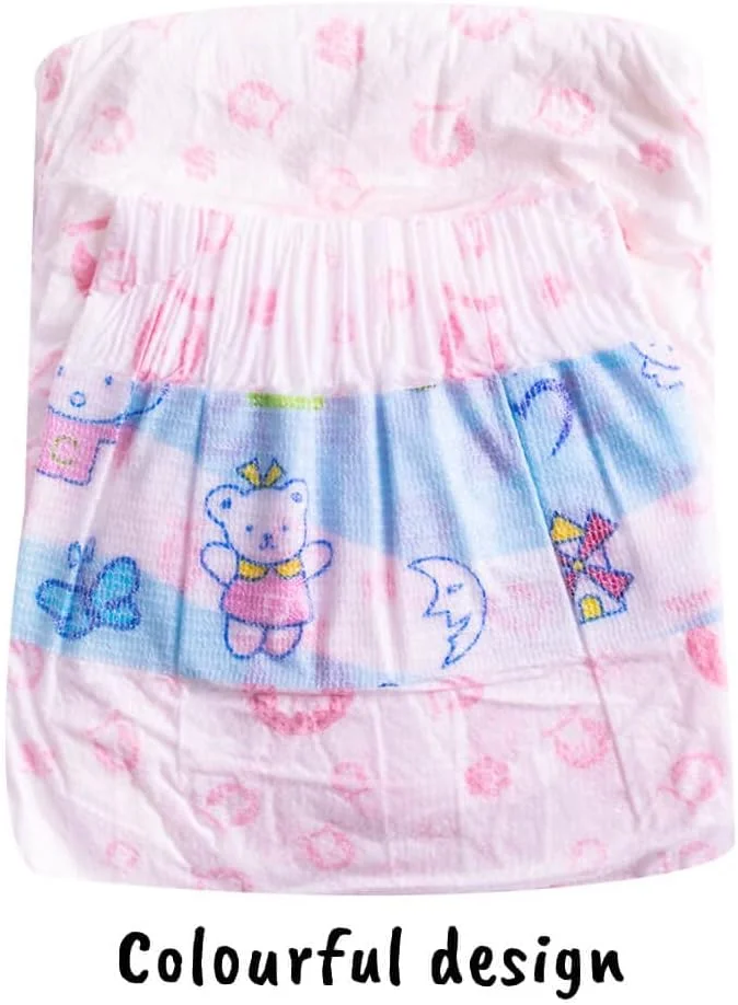 پوشک سگ یکبار مصرف AllPetSolutions مخصوص سگ ماده | 10 عدد پوشک فوق العاده جاذب | پوشک راحت برای سگ های ماده در دوران فحلی یا بی اختیاری ادرار | ضد نشت | متوسط - برای سگ های بین 7-16 کیلوگرم