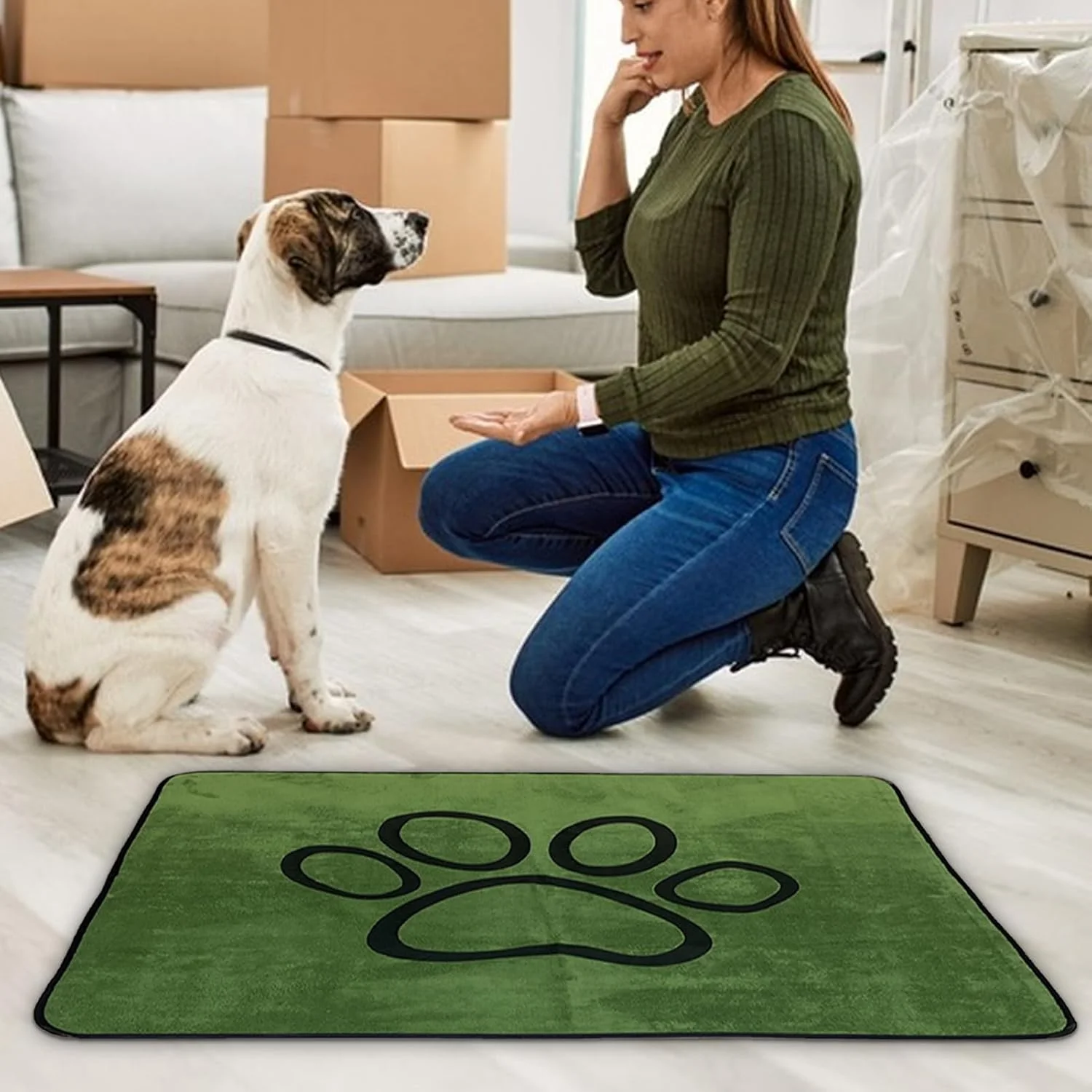 پدهای ادرار سگ، پدهای آموزشی جاذب توله سگ | زیرانداز آموزشی نرم، جاذب، ضد آب و ضد لغزش قابل شستشو برای آموزش در منزل، مبل، تخت، فضای داخلی، لانه، پاسیو، صندلی ماشین