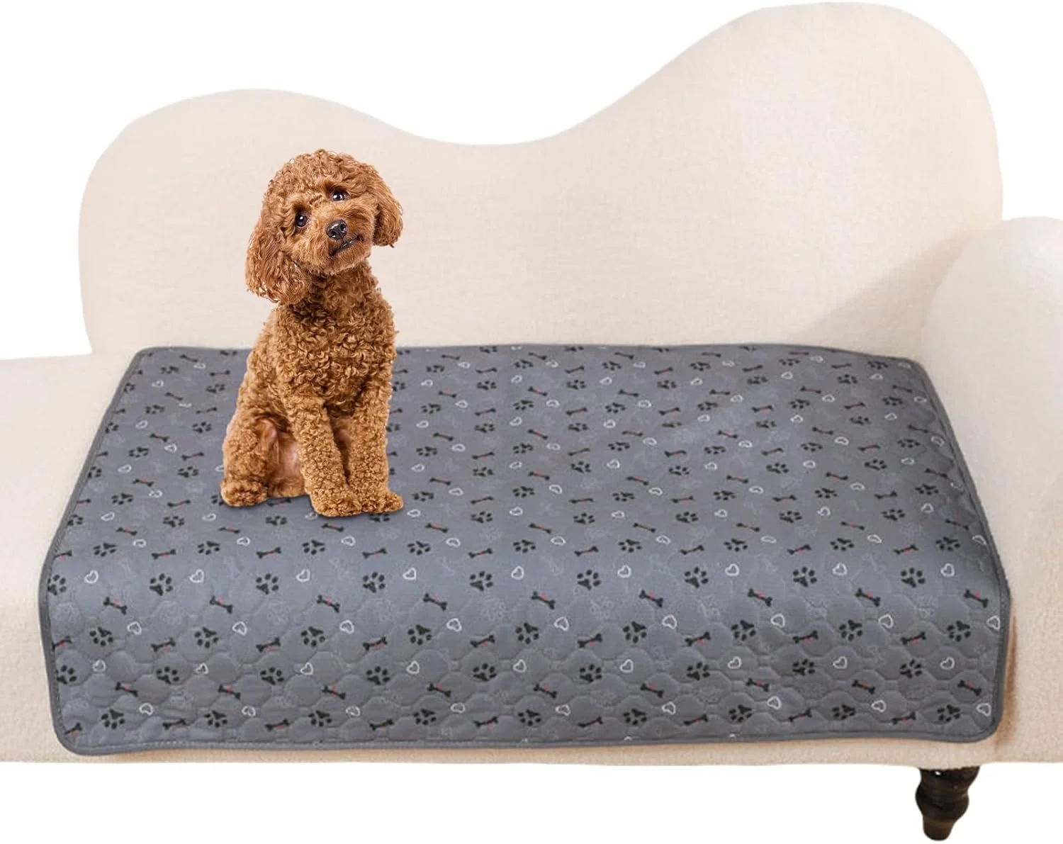 پدهای جاذب برای حیوانات خانگی - پدهای آموزش سگ - زیرانداز قابل شستشو و ضد لغزش برای کلینیک های دامپزشکی، آپارتمان نشینی، آموزش توله سگ، پوشش قفس