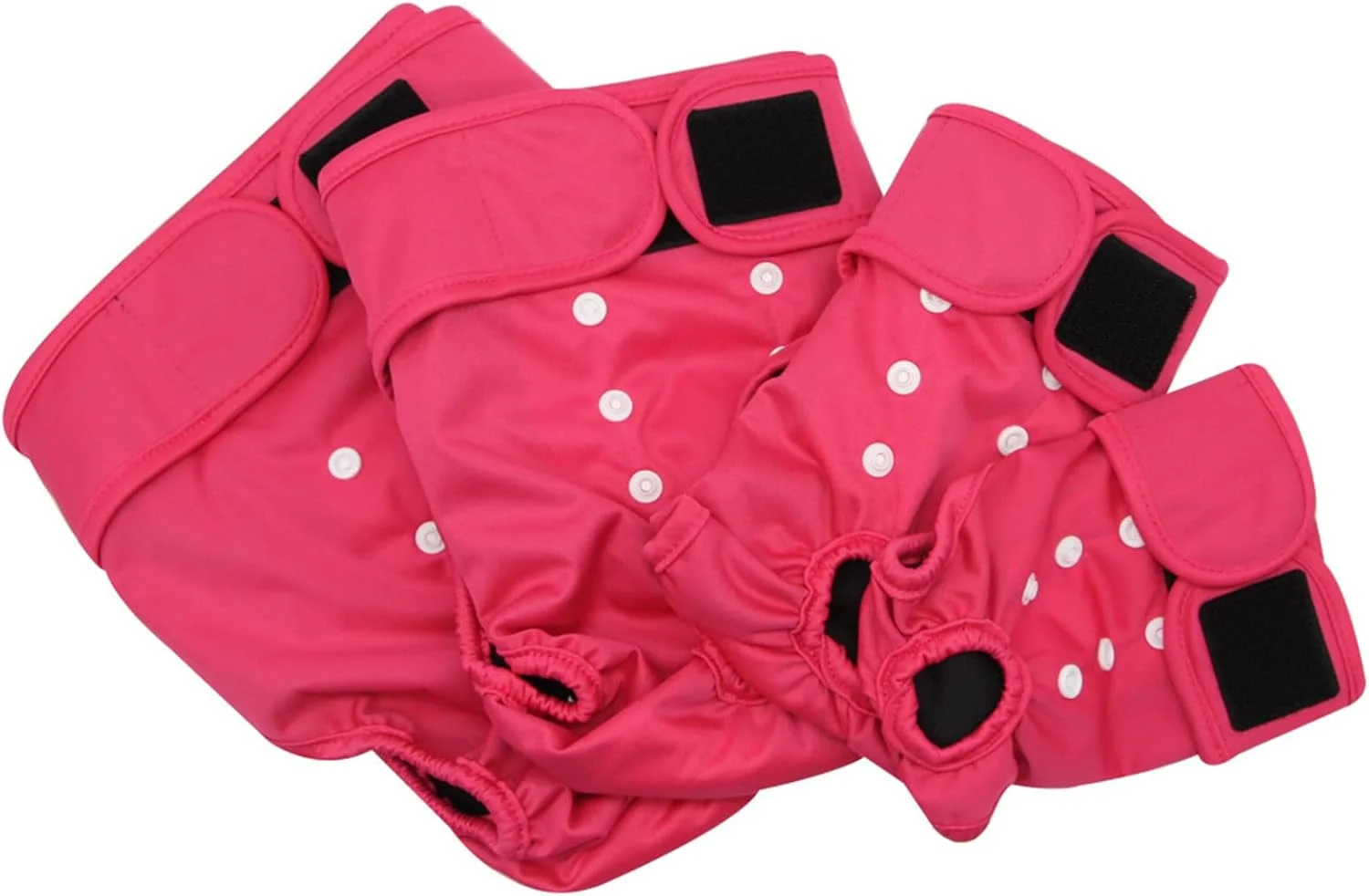 بسته ۳ عددی پوشک سگ بسیار جاذب برای سگ های ماده در دوره فحلی با طراحی ضد نشت و قابل شستشو