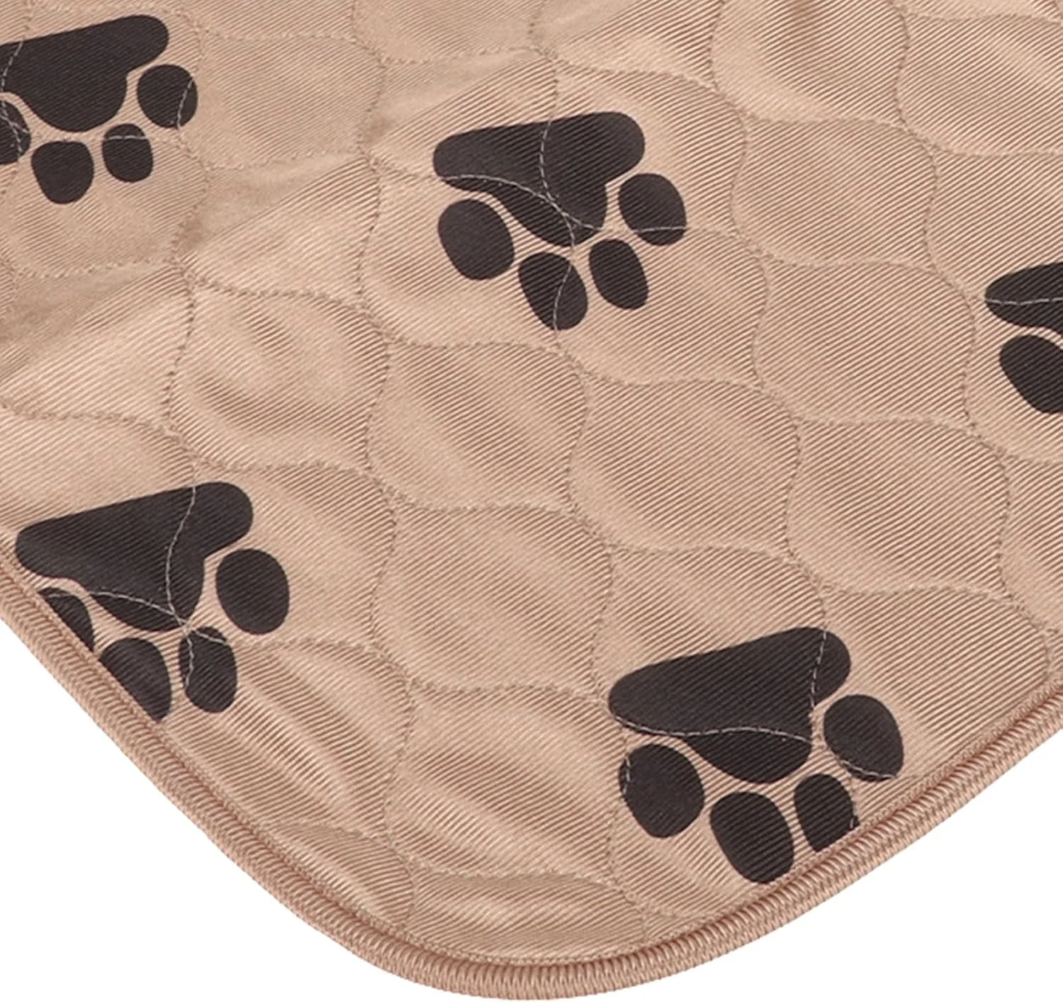 پد ادرار سگ، پد جاذب و ضد نشت برای آموزش ادرار، پد قابل شستشو برای سگ ها، مناسب برای آموزش ادرار، باکس، محل بازی، تخت، مبل، 60x40 سانتی متر (روشن)