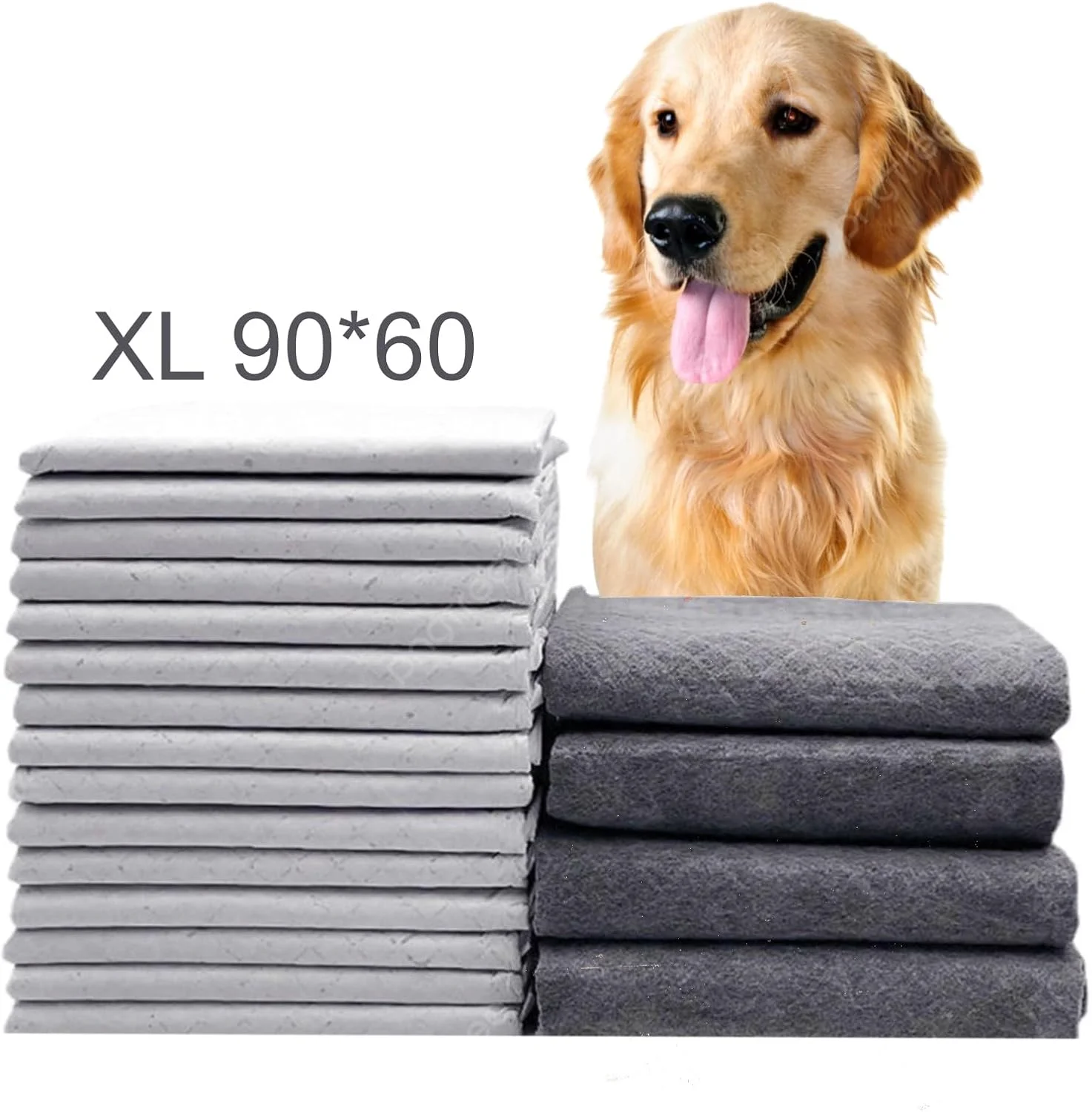 پدهای جاذب کربنی ادرار حیوانات خانگی یکبار مصرف / پدهای آموزشی سگ و توله سگ کربنی کنترل کننده بو / پدهای ادرار سریع خشک شونده و ضد نشت (XL، 60 X 90 سانتی متر، 20 عدد) پدهای جاذب کربنی ادرار حیوانات خانگی یکبار مصرف / پدهای آموزشی سگ و توله سگ کربنی کنترل کننده بو / پدهای ادرار سریع خشک شونده و ضد نشت (XL، 60 X 90 سانتی متر، 20 عدد)