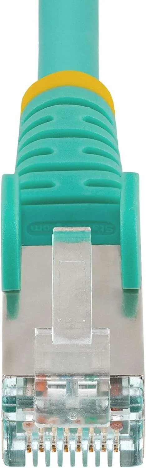 کابل اترنت CAT6a استار تک 6 متری - بدون هالوژن با دود کم (LSZH) - 10 گیگابیتی 500 مگاهرتز 100 وات PoE RJ45 S/FTP آبی رنگ، پچ کورد شبکه بدون گیر با محافظ کابل اترنت CAT6a استار تک 6 متری - بدون هالوژن با دود کم (LSZH) - 10 گیگابیتی 500 مگاهرتز 100 وات PoE RJ45 S/FTP آبی رنگ، پچ کورد شبکه بدون گیر با محافظ