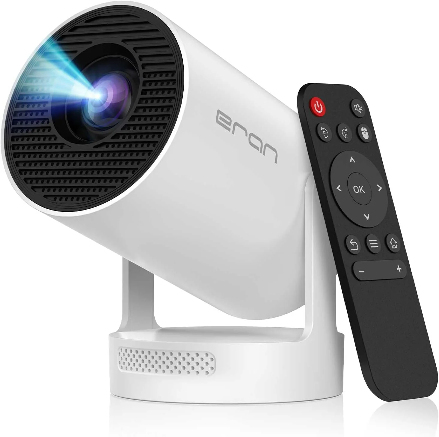 پروژکتور مینی قابل حمل با فوکوس الکتریکی، پشتیبانی از 4K، بلوتوث 5.4 WIFI6، بلندگوی 5 واتی، 260 ANSI، اندروید 11، چرخش 210 درجه، تصحیح خودکار کیستون، مدل HY300 PLUS پروژکتور مینی قابل حمل با فوکوس الکتریکی، پشتیبانی از 4K، بلوتوث 5.4 WIFI6، بلندگوی 5 واتی، 260 ANSI، اندروید 11، چرخش 210 درجه، تصحیح خودکار کیستون، مدل HY300 PLUS