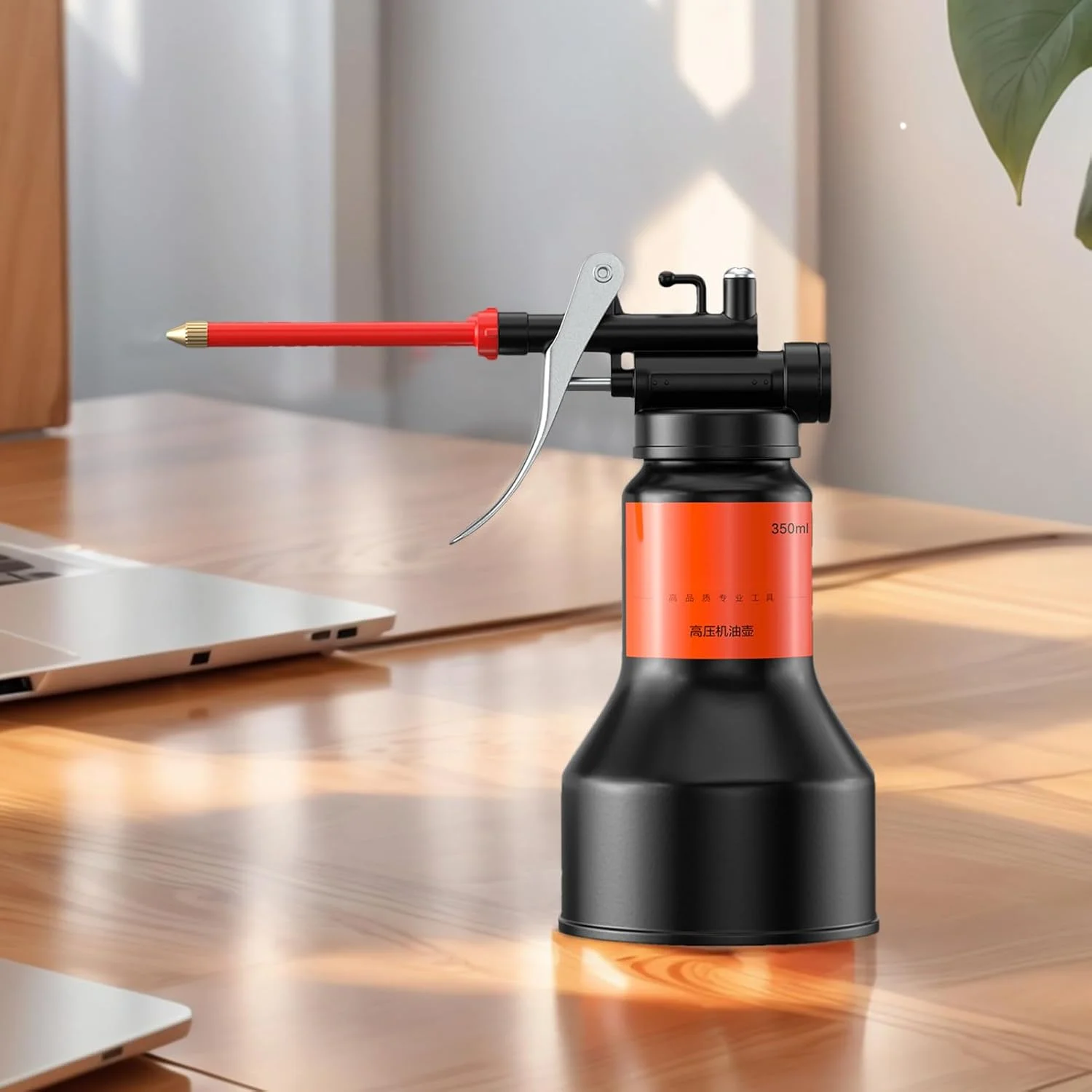 روغن پاش دستی 350 میلی لیتری، روغن دان با نازل مستقیم، لوازم جانبی خودرو برای نگهداری ابزار، ماشین آلات کوچک، تجهیزات صنعتی و دستگاه های الکترونیکی روغن پاش دستی 350 میلی لیتری، روغن دان با نازل مستقیم، لوازم جانبی خودرو برای نگهداری ابزار، ماشین آلات کوچک، تجهیزات صنعتی و دستگاه های الکترونیکی