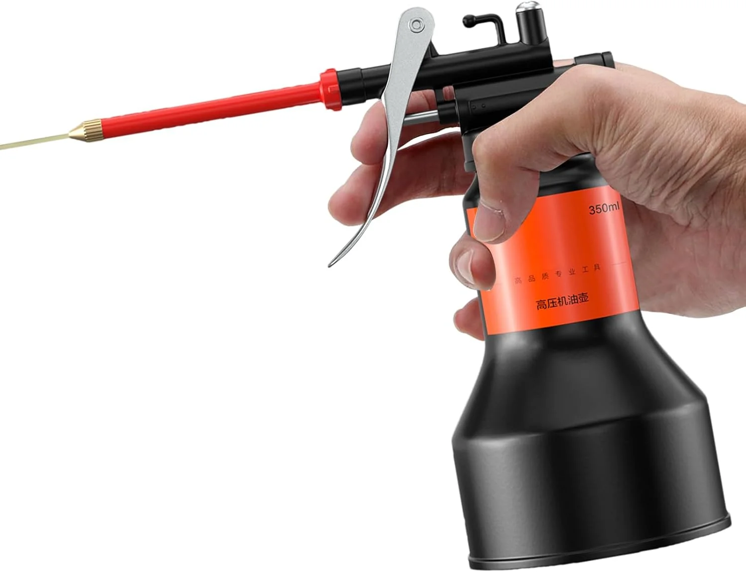 روغن پاش دستی 350 میلی لیتری، اسپری روان کننده با نازل مستقیم، لوازم جانبی خودرو برای دستگاه های الکترونیکی، کارگاه، تجهیزات صنعتی، ماشین آلات کوچک روغن پاش دستی 350 میلی لیتری، اسپری روان کننده با نازل مستقیم، لوازم جانبی خودرو برای دستگاه های الکترونیکی، کارگاه، تجهیزات صنعتی، ماشین آلات کوچک