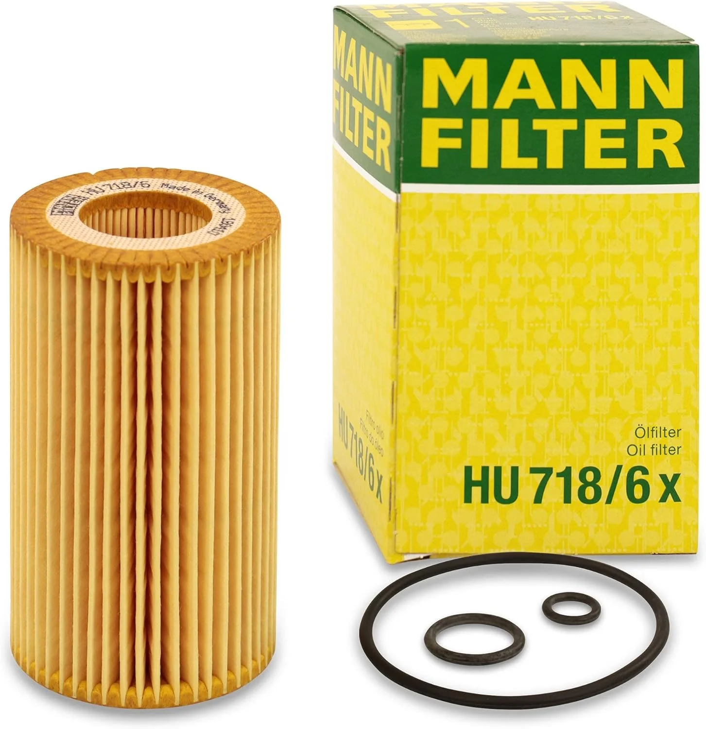 فیلتر روغن MANN-FILTER HU 718/6 X، به همراه مجموعه واشر برای خودروها فیلتر روغن MANN-FILTER HU 718/6 X، به همراه مجموعه واشر برای خودروها