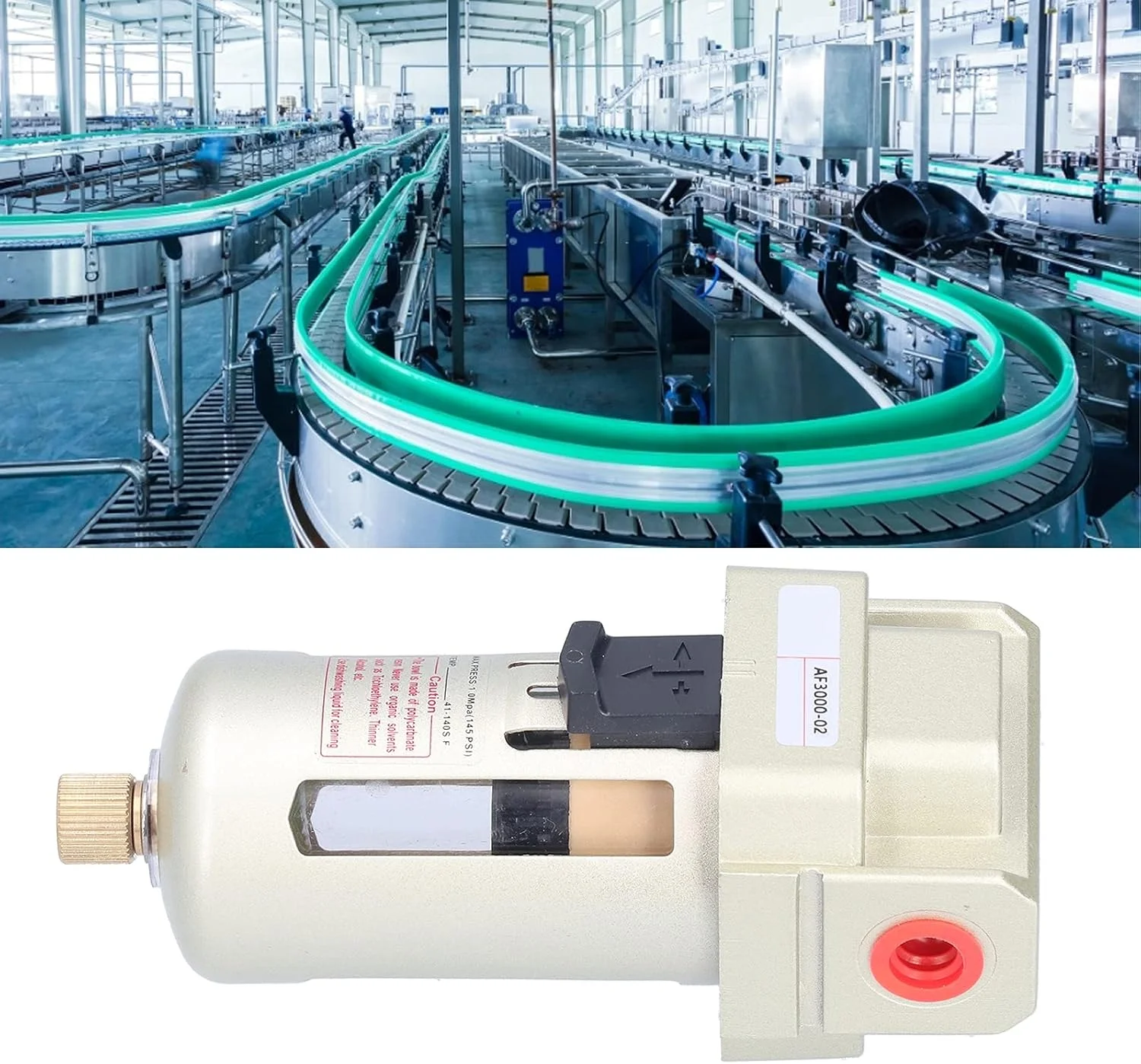 واحد تصفیه فیلتر هوای کمپرسور، جداکننده آب و روغن تک برای ماشین آلات الکترونیکی، تجهیزات بهداشتی و آزمایشگاه ها واحد تصفیه فیلتر هوای کمپرسور، جداکننده آب و روغن تک برای ماشین آلات الکترونیکی، تجهیزات بهداشتی و آزمایشگاه ها