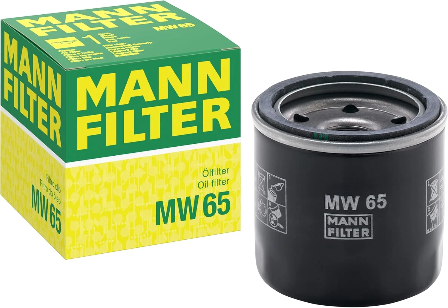 فیلتر روغن موتور سیکلت MANN-FILTER MW 65 فیلتر روغن موتور سیکلت MANN-FILTER MW 65