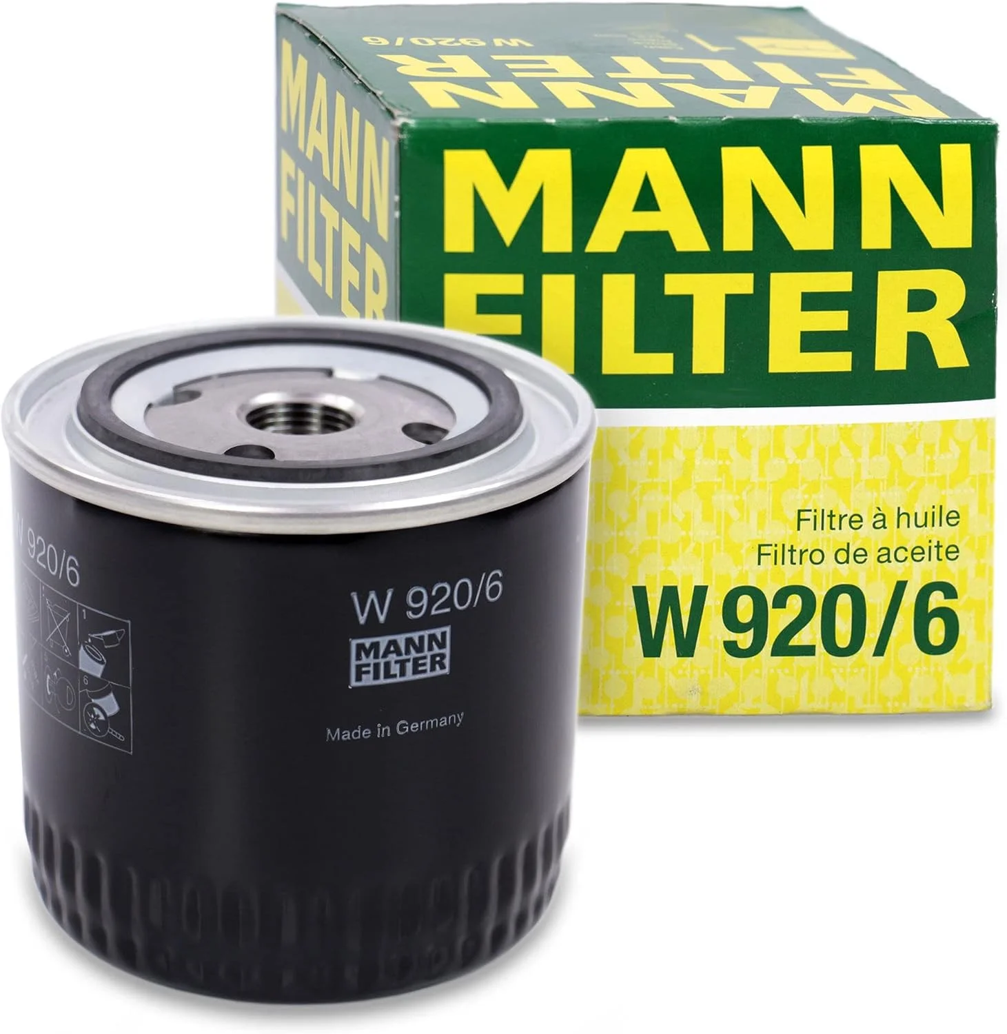 فیلتر روغن MANN-FILTER W 920/6، برای خودروهای سواری و وسایل نقلیه تجاری فیلتر روغن MANN-FILTER W 920/6، برای خودروهای سواری و وسایل نقلیه تجاری
