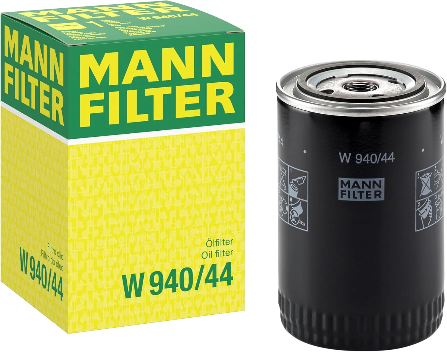 فیلتر روغن MANN-FILTER W 940/44، برای خودروها و وسایل نقلیه تجاری فیلتر روغن MANN-FILTER W 940/44، برای خودروها و وسایل نقلیه تجاری