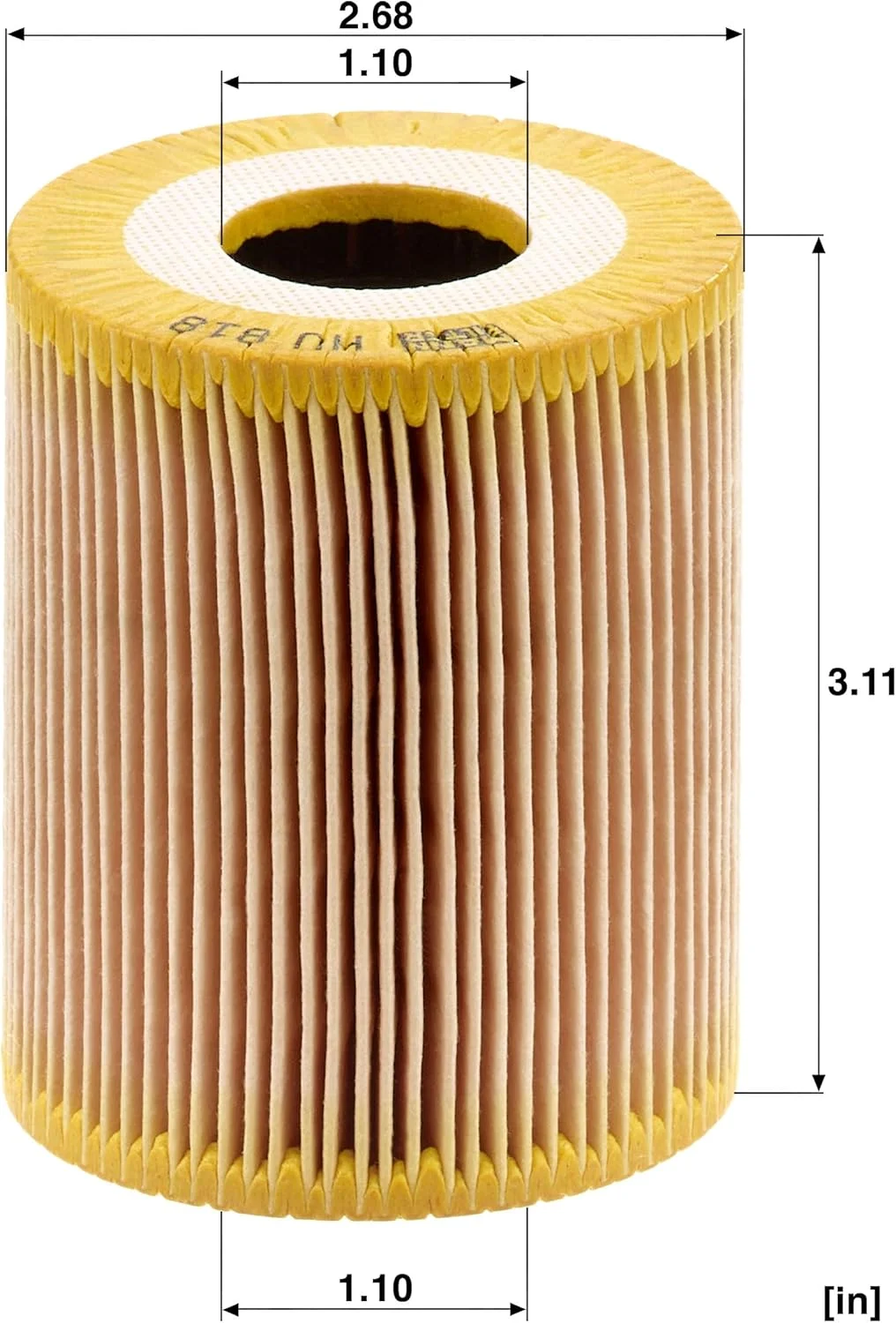 فیلتر روغن MANN-FILTER HU 818 X، Evotop، برای خودروها فیلتر روغن MANN-FILTER HU 818 X، Evotop، برای خودروها