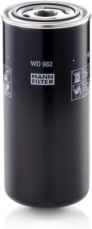 فیلتر روغن MANN-FILTER WD 962، فیلتر هیدرولیک مناسب برای گیربکس اتوماتیک اتوبوس ها و وسایل نقلیه کاربردی فیلتر روغن MANN-FILTER WD 962، فیلتر هیدرولیک مناسب برای گیربکس اتوماتیک اتوبوس ها و وسایل نقلیه کاربردی