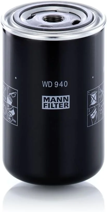 فیلتر روغن MANN-FILTER WD 940، فیلتر هیدرولیک برای وسایل نقلیه کاربردی فیلتر روغن MANN-FILTER WD 940، فیلتر هیدرولیک برای وسایل نقلیه کاربردی