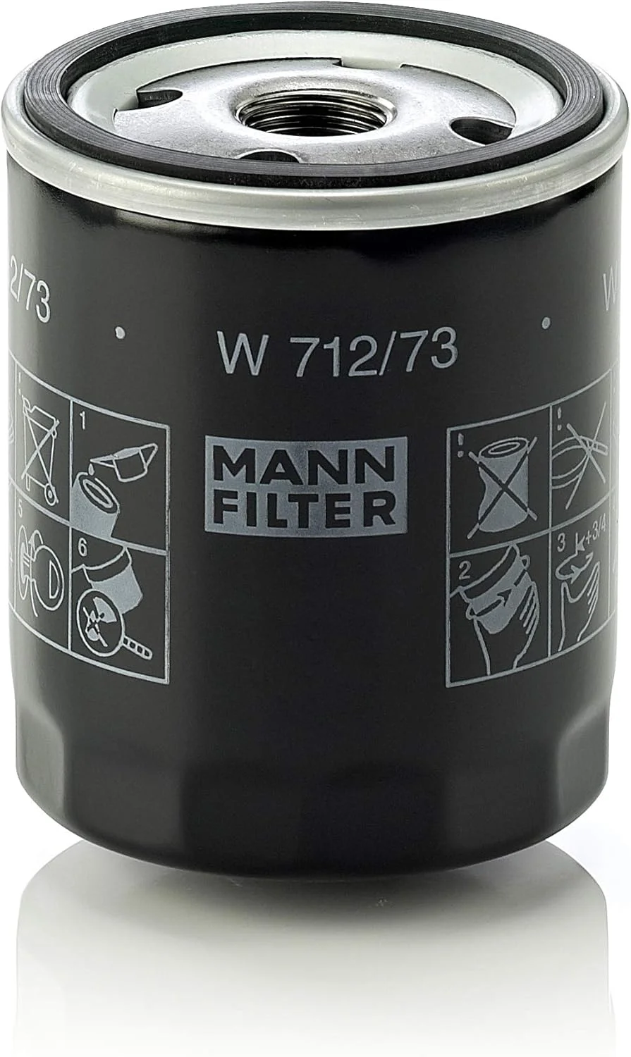 فیلتر روغن MANN-FILTER W 712/73 - خودروها + حمل و نقل، مشکی فیلتر روغن MANN-FILTER W 712/73 - خودروها + حمل و نقل، مشکی