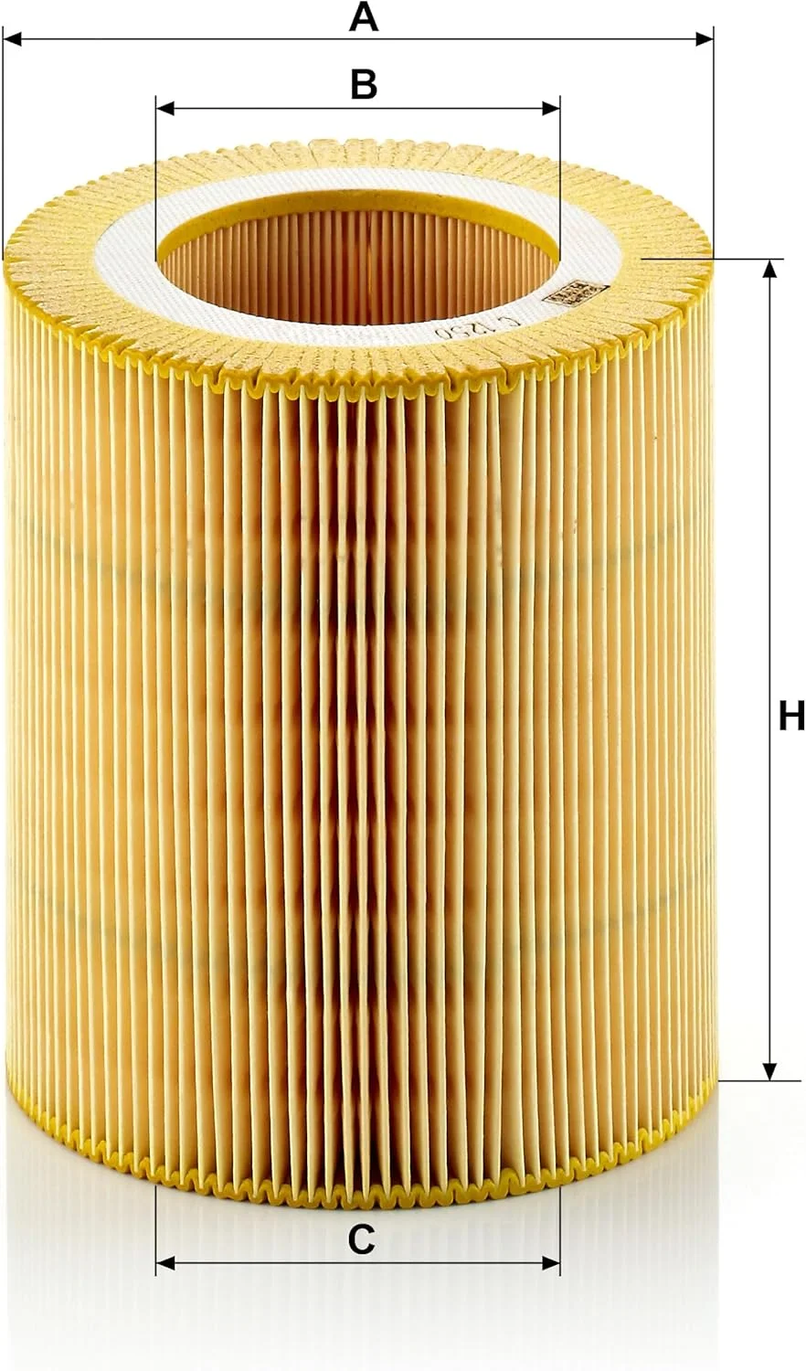 فیلتر هوای مان فیلتر مدل C 1250 فیلتر هوای مان فیلتر مدل C 1250