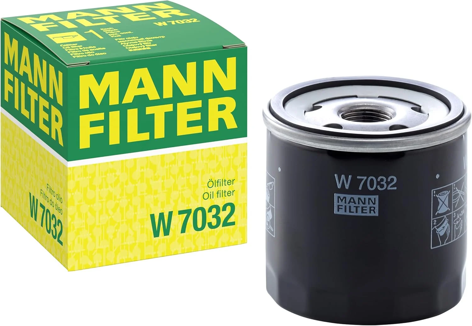 فیلتر روغن MANN-FILTER W 7032، مناسب برای خودروها