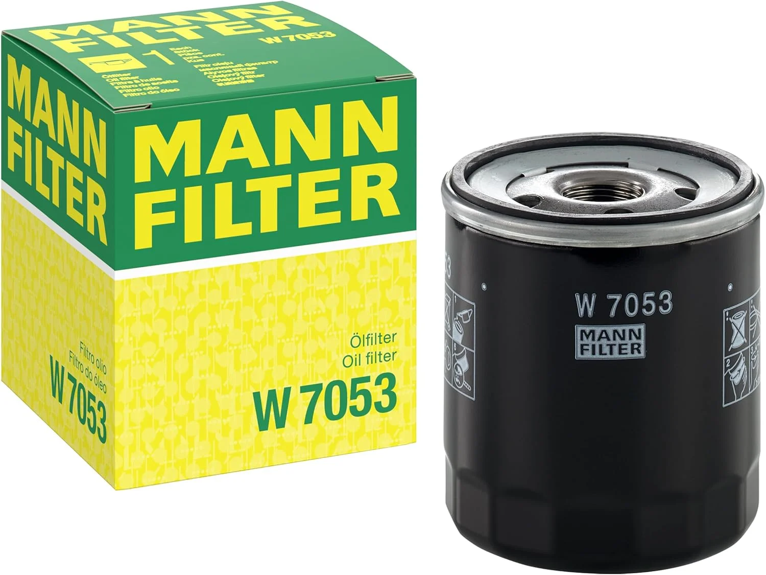 فیلتر روغن MANN-FILTER W 7053 - برای خودروها + وسایل حمل و نقل