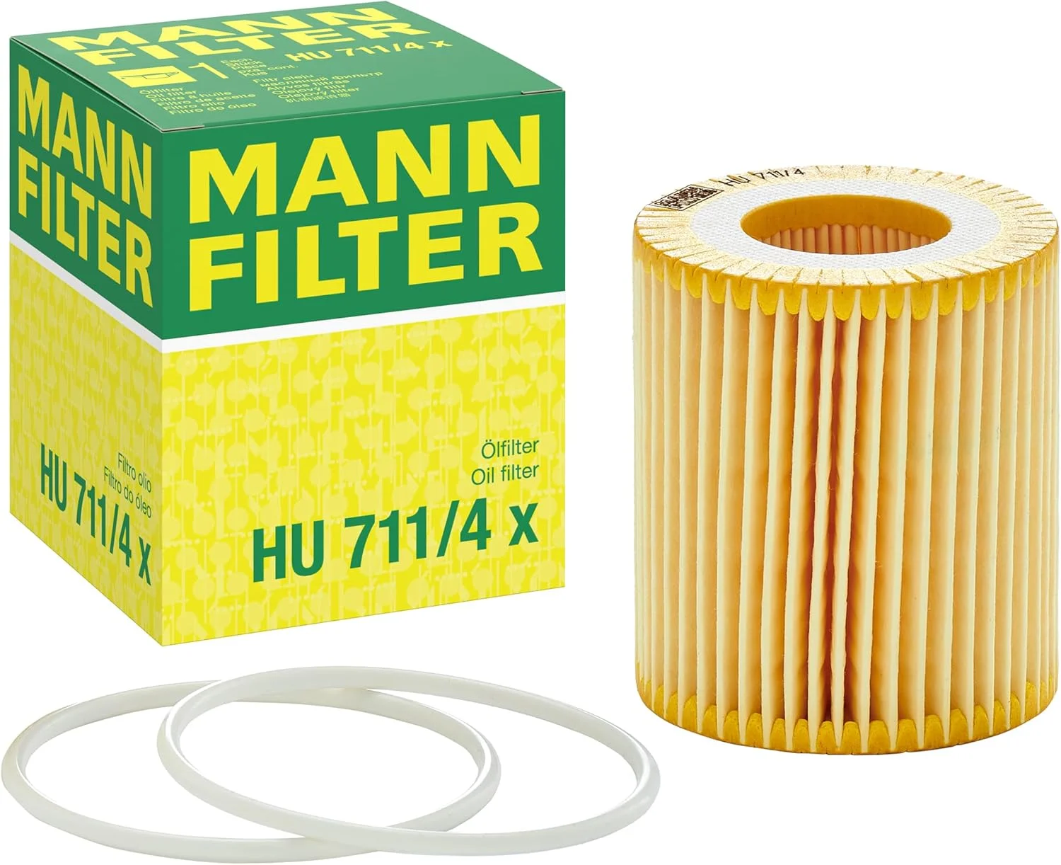 فیلتر روغن MANN-FILTER HU 711/4 X، مجموعه فیلتر روغن با واشر، مجموعه واشر برای خودروها