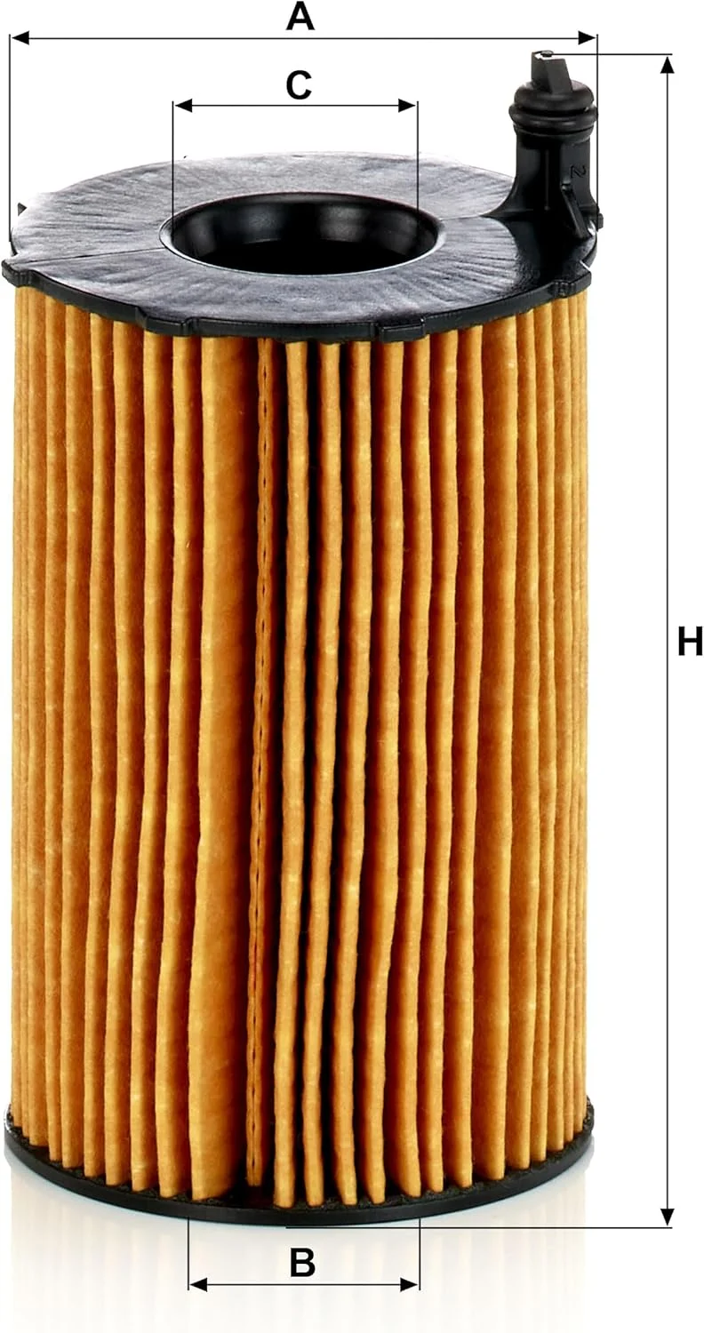 المنت فیلتر روغن MANN-FILTER مدل HU8005Z، بدون فلز