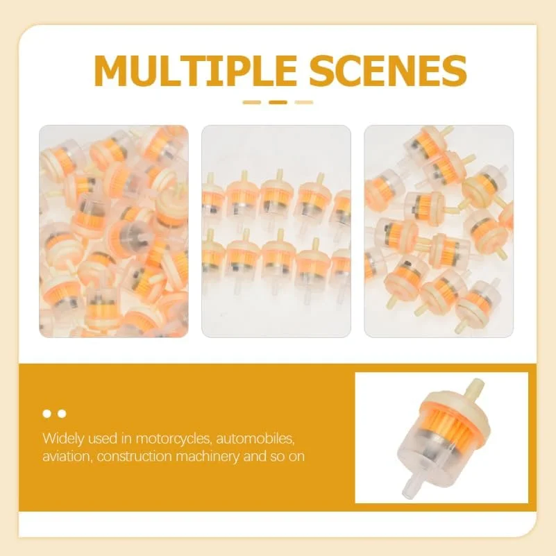 فیلترهای سوخت خطی موتور سیکلت SUPVOX بسته 20 عددی، جایگزین فیلتر بنزین برای اسکوتر، موتور سیکلت، فیلتر روغن بنزین فیلترهای سوخت خطی موتور سیکلت SUPVOX بسته 20 عددی، جایگزین فیلتر بنزین برای اسکوتر، موتور سیکلت، فیلتر روغن بنزین