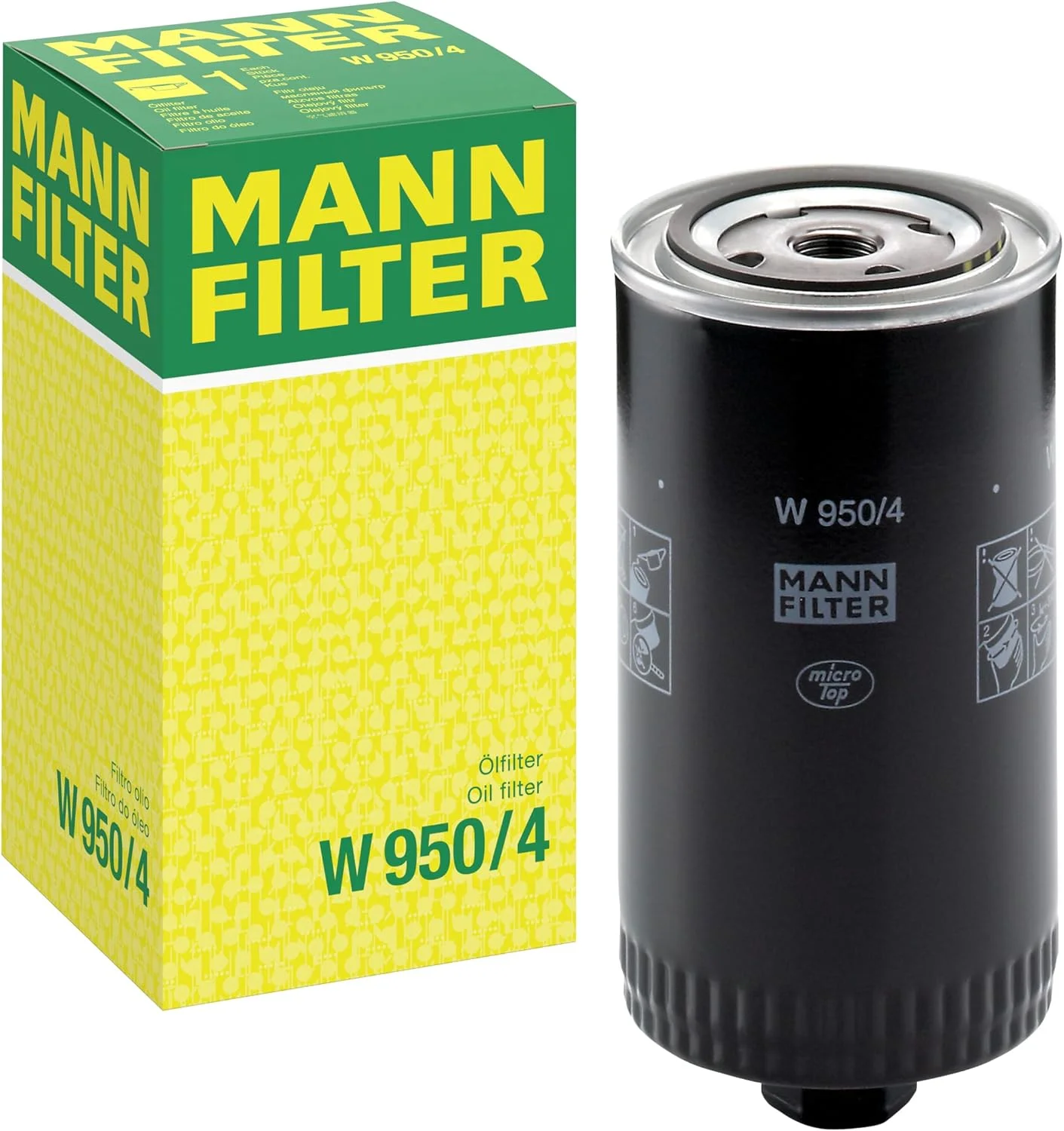 فیلتر روغن چرخشی Mann-Filter W 950/4 فیلتر روغن چرخشی Mann-Filter W 950/4
