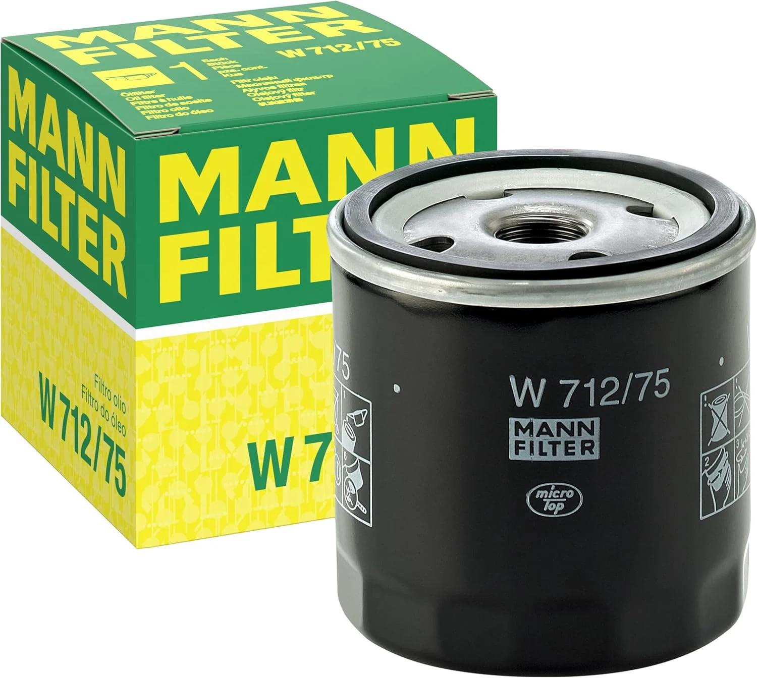 فیلتر روغن MANN-FILTER W 712/75 – مناسب برای خودروهای سواری فیلتر روغن MANN-FILTER W 712/75 – مناسب برای خودروهای سواری