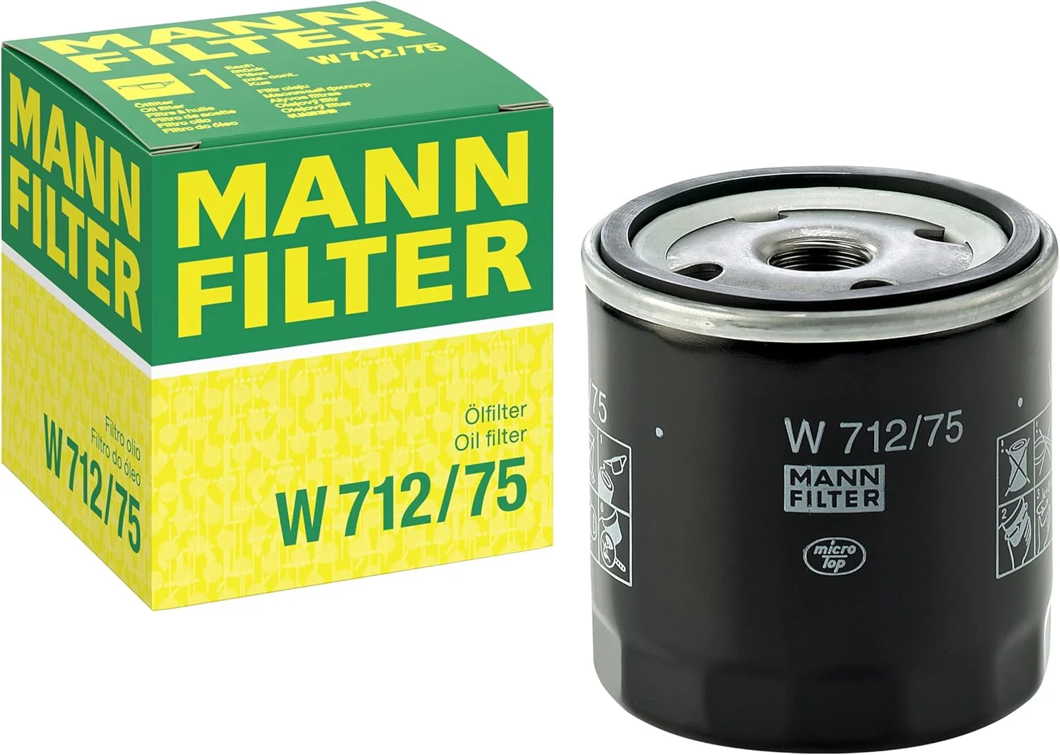 فیلتر روغن MANN-FILTER W 712/75 – مناسب برای خودروهای سواری فیلتر روغن MANN-FILTER W 712/75 – مناسب برای خودروهای سواری