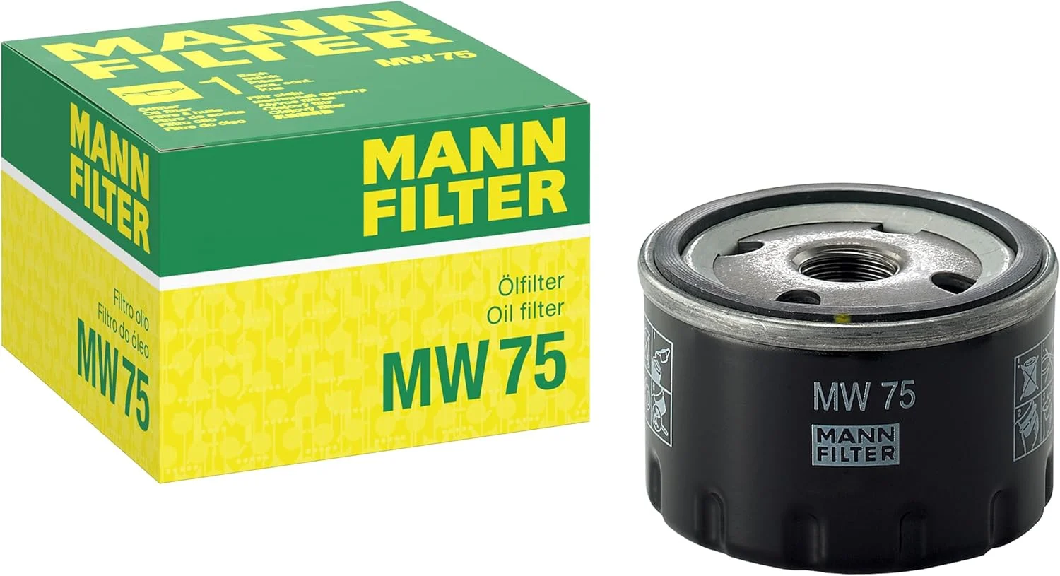فیلتر روغن چرخشی مان فیلتر MW 75 مناسب برای موتورسیکلت BMW فیلتر روغن چرخشی مان فیلتر MW 75 مناسب برای موتورسیکلت BMW