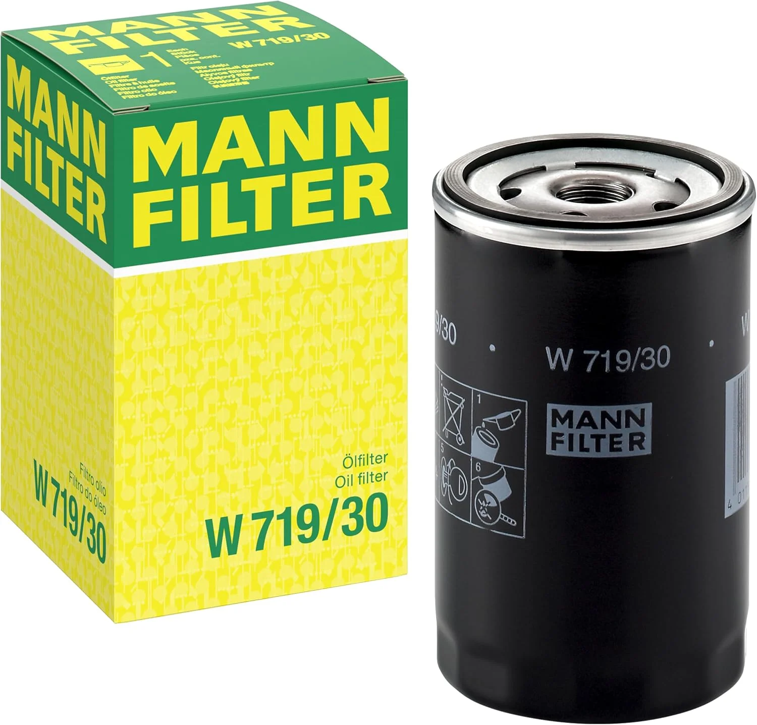فیلتر روغن MANN-FILTER W 719/30 - مناسب خودروها و وسایل نقلیه تجاری فیلتر روغن MANN-FILTER W 719/30 - مناسب خودروها و وسایل نقلیه تجاری